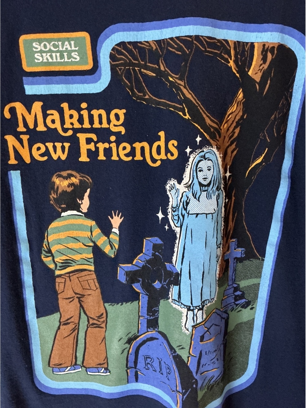 Steven Rhodes Shirt Making New Friends - Picture 2 of 4